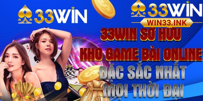 Các thể loại Game Bài tại WIN33