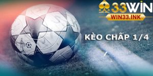 kèo 1/4 có tên gọi khác là kèo chấp đồng nửa hay kèo chấp 0-0.5, kèo 0.25